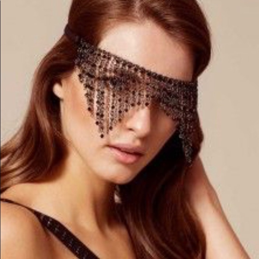 *Rare* Agent Provocateur Soiree ‘Azaleah’ eyemask with Swarovski crystals - Picture 5 of 13